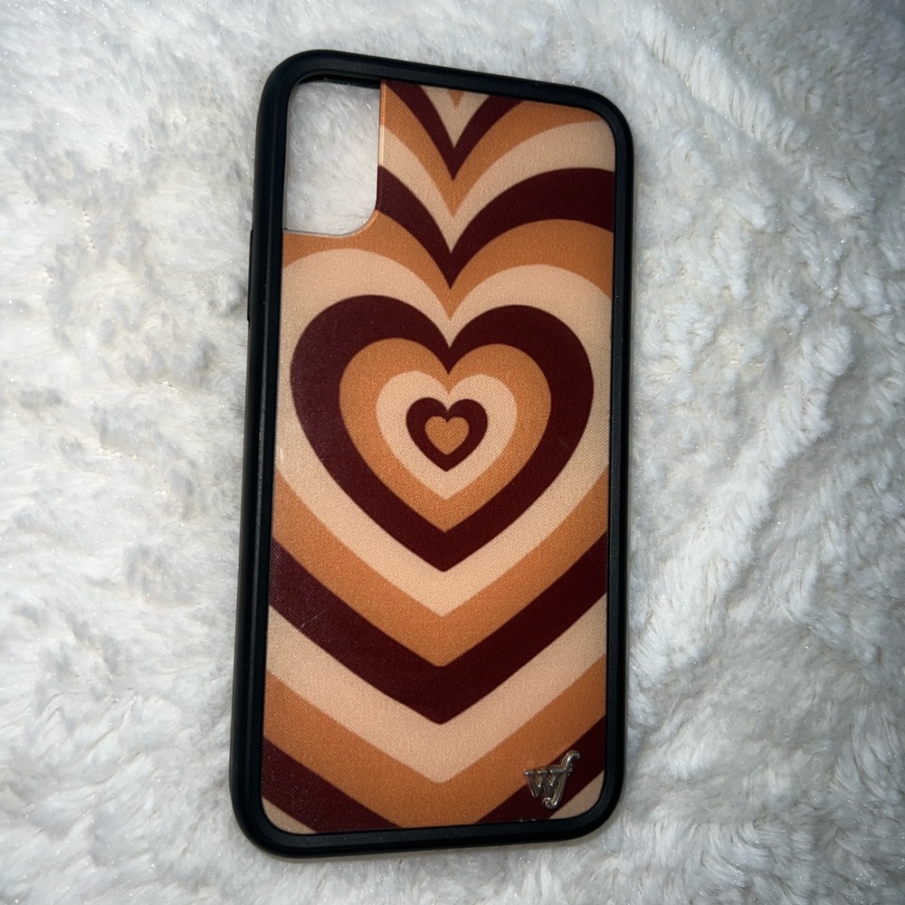WILDFLOWER LATTE LOVE APPLE IPHONE XS CASE